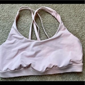 Pink Lululemon Sports Bra EUC
